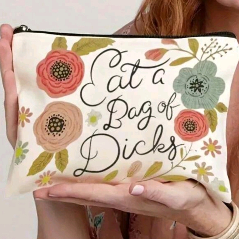 Canvas Makeup Travel Bag